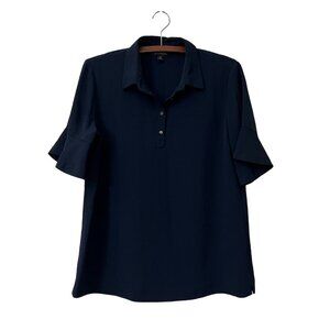 Banana Republic Navy Blouse